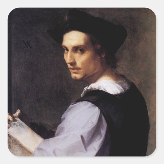 ポートレート スクエアシール (正面)