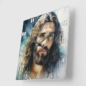 ポートレート スクエア壁時計 (傾斜)