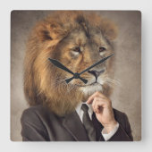 ポートレート スクエア壁時計 (正面)