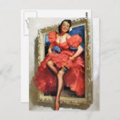 ポートレート・ピンアップ ポストカード (正面/裏面)