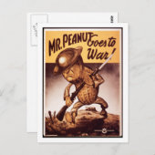 ポートレート_プロパガンダポスター ポストカード (正面/裏面)