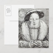 ポートレート・ヘンリー8世、1548年 ポストカード (正面/裏面)
