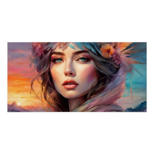 ポートレート ポスター (正面)