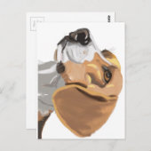 ポートレート ポストカード (正面/裏面)