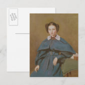 ポートレート・マダム・バウドット、アーティストの姪 ポストカード (正面/裏面)