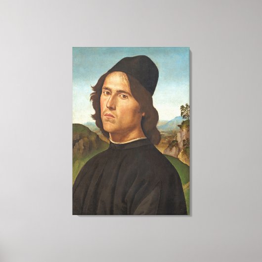 ポートレート・マリアニト・ゴヤ、画家の孫 キャンバスプリント (正面)