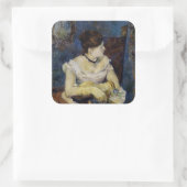 ポートレート・ミッテ・ゴーギンの妻 スクエアシール (バッグ)