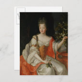 ポートレート・ルイーズ・フランソワーズ・ド・ブルボン ポストカード (正面/裏面)
