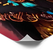 ポートレート：大神アステカ神 | AI Art ポスター (角)