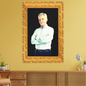 ポートレート、家族の写真の追加…カスタマイズ キャンバスプリント (インサイチュ (リビング))