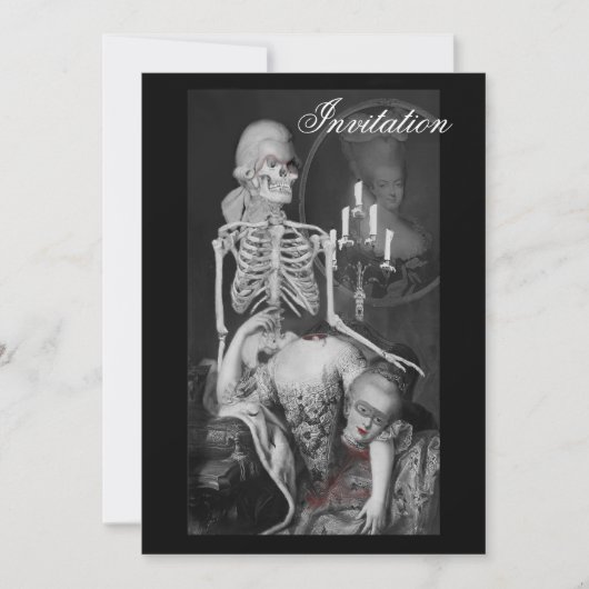 ポートレート 招待状 (正面)