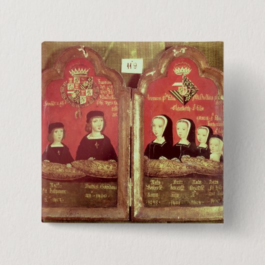 ポートレート 缶バッジ (正面)