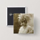 ポートレート 缶バッジ (正面&裏面)