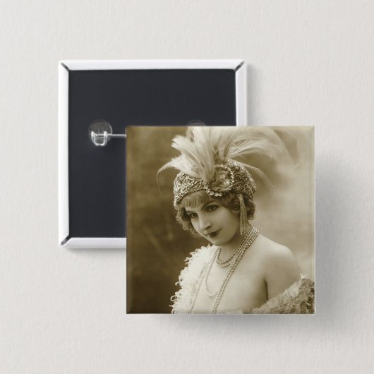 ポートレート 缶バッジ (正面&裏面)