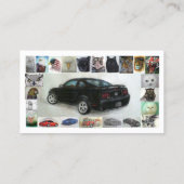 ポートレート、車、ボート、オートバイ等の芸術家を   かわいがって下さい 名刺 (裏面)