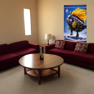 ポートレート   AI Art ポスター