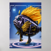 ポートレート | AI Art ポスター (正面)