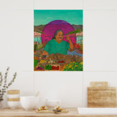 ポートレート: Helga Garcia-Garza、Agri-cultura ポスター (キッチン)