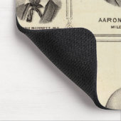 ポートレート: Robert Hunter、Aaron gクラウド マウスパッド (コーナー)