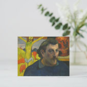 ポートレートby Paul Gauguin, 1889 ポストカード (スタンド正面)