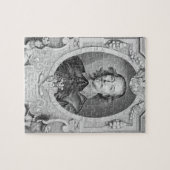 「ポートレートdesからのオットー・フォン・ゲーリケ(1602-86年) Ho ジグソーパズル (横)