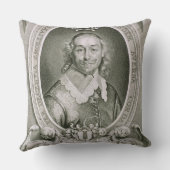 「ポートレートdes HomからのアレキサンダーErskein (d.1656) クッション (裏面)