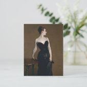 ポートレートMadame X by John Singer Sargent, 1884 ポストカード (スタンド正面)