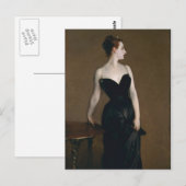 ポートレートMadame X by John Singer Sargent, 1884 ポストカード (正面/裏面)