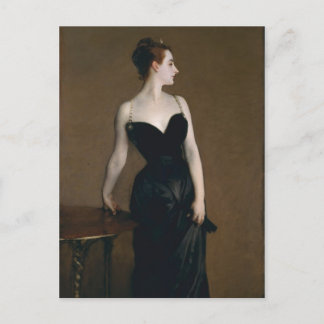 ポートレートMadame X by John Singer Sargent, 1884 ポストカード