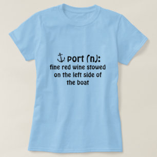 ポートワインの航海のな定義 Tシャツ