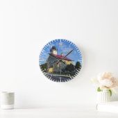 ポートワシントンライトハウスクロック ラウンド壁時計 (ホーム)