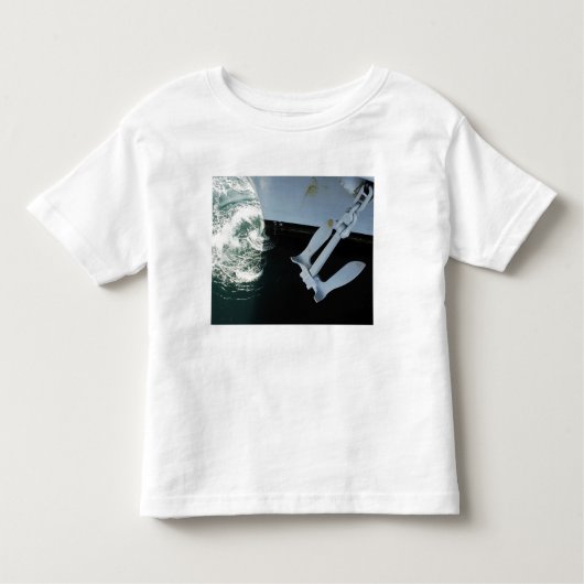 ポート側マークIIストックレスいかり トドラーTシャツ (正面)