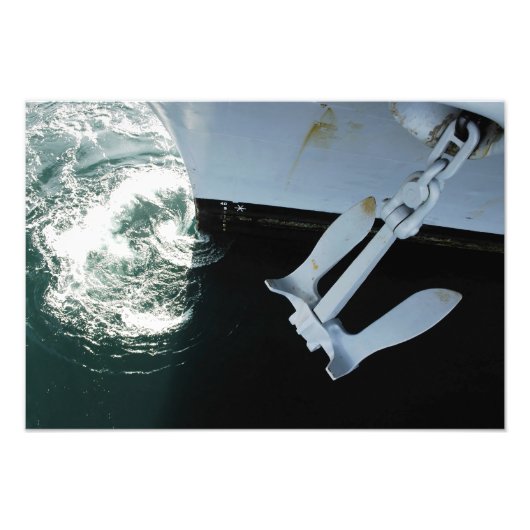 ポート側マークIIストックレスいかり フォトプリント            (正面)