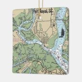 ポート王室のサウスカロライナのグラフ セラミックオーナメント (左)