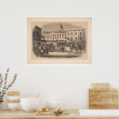 ポート警戒を超えたアラーム音(2446A) ポスター (キッチン)