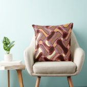 ポート&ピーチスクエア装飾用クッション クッション (椅子)