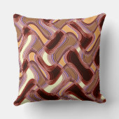 ポート&ピーチスクエア装飾用クッション クッション (裏面)