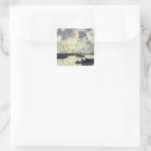 ポート、c.1895(パネルの油) スクエアシール (バッグ)