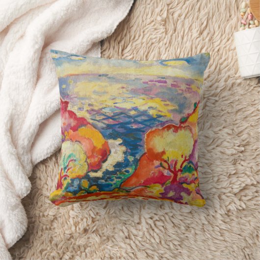 ポートMiou | Georges Braque | クッション (ブランケット)