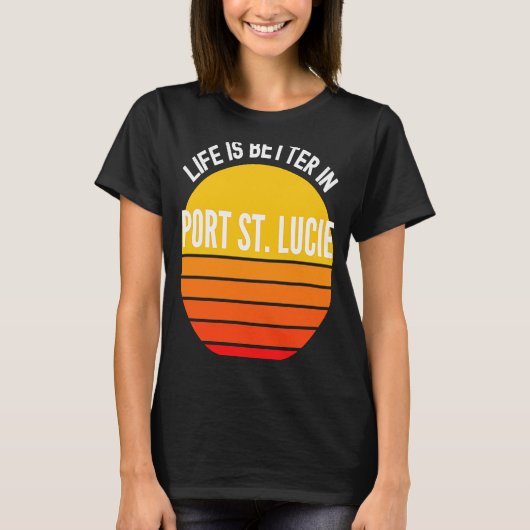 ポートSt LucieインポートSt Lucie Tシャツ (正面)