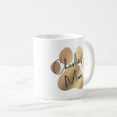 ポードッグママカスタムマグ コーヒーマグカップ (正面右)