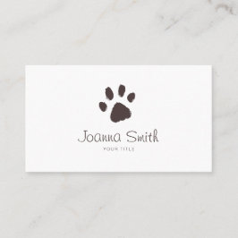 ポードッグ歩くペットシッティングベットアポイントメント 予約カード