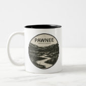 ポーニー国立草原コロラドストリーム ツートーンマグカップ (左)