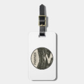 ポーニー国立草原コロラドストリーム ラゲッジタグ (正面縦)