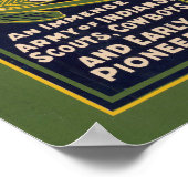 ポーニー素晴らしビルがショーし、ヴィンテージサーカスのポスター ポスター (角)