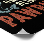 ポーパウの父の日の魚釣りポーパウに夢中 ポスター (角)