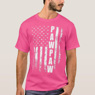 ポーパウィギフトアメリカ国旗男性へギフト父の日 Tシャツ