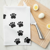 ポーパスプリントドッグタオル キッチンタオル (四つ折り)