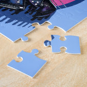 ポーパワーパンク猫 ジグソーパズル (側面)