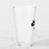 ポーパーソナライズされたウウォーターカラー第1誕生日ベビー タンブラーグラス (右)